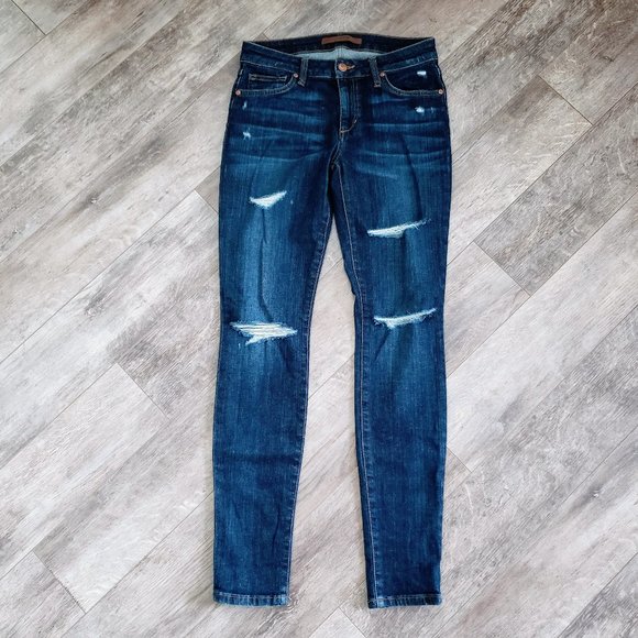 Joe's Jeans Denim - Joe's Jeans Skinny Ankle Distressed Rip Jeans 26